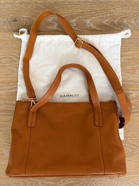 Hammitt Medium Gold Details With Additional Crossbody Strap